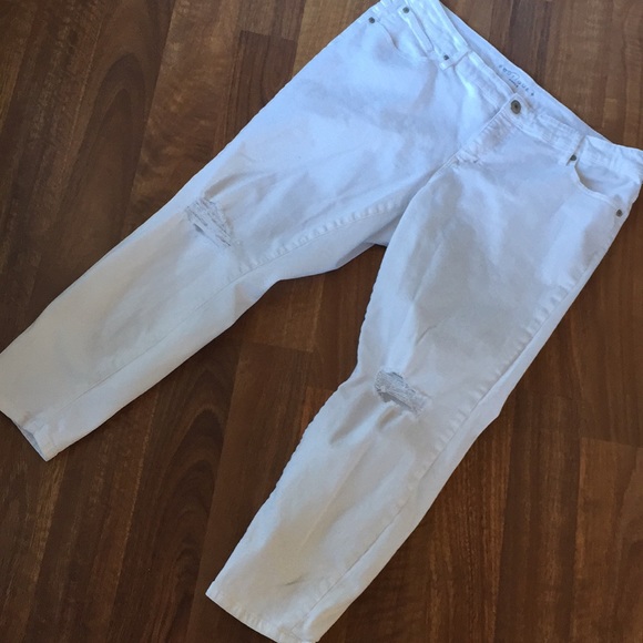 boutique Denim - Boutique white Ankle Jeans 18W